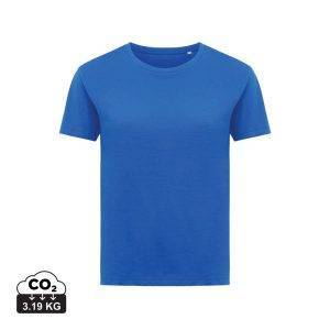 T-shirt pour femmes en coton recyclé IQONIQ Yala bleu personnalisable – réf. T4100.025.XXL