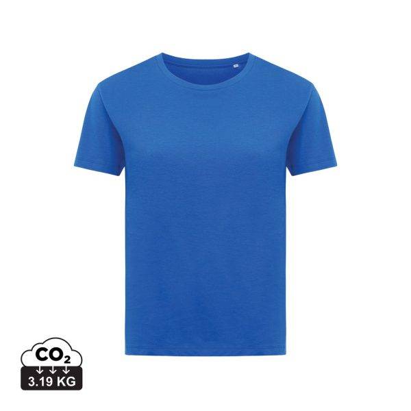 T-shirt pour femmes en coton recyclé IQONIQ Yala bleu personnalisable – réf. T4100.025.XXL