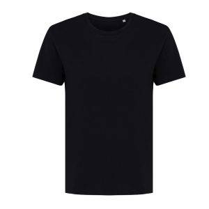 T-shirt pour femmes en coton recyclé IQONIQ Yala noir personnalisable – réf. T4100.001.XXS