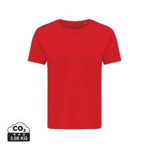 T-shirt pour femmes en coton recyclé IQONIQ Yala rouge personnalisable – réf. T4100.029.XXS