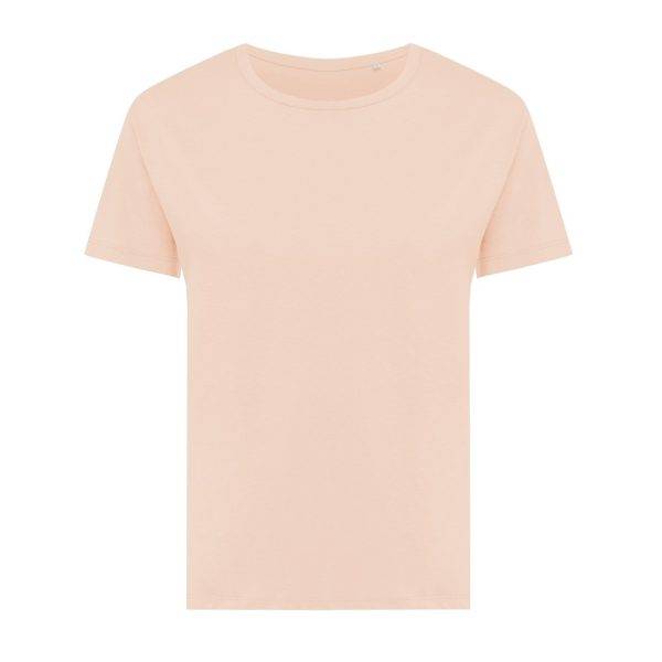 T-shirt pour femmes en coton recyclé IQONIQ Yala rouge personnalisable – réf. T4100.038.XXS