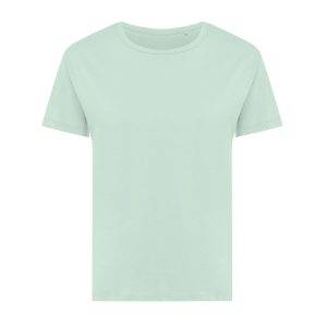 T-shirt pour femmes en coton recyclé IQONIQ Yala vert personnalisable – réf. T4100.037.XS
