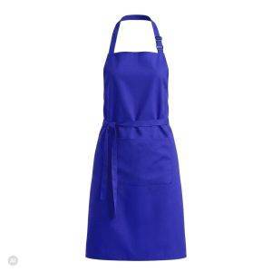 Tablier de cuisine avec poches Cotturo bleu marine personnalisable