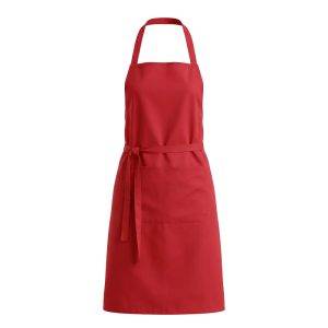 Tablier | Vance rouge personnalisable avec logo
