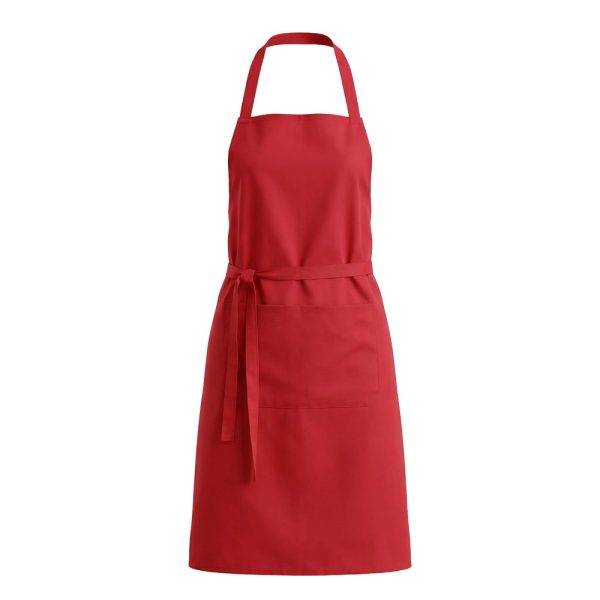Tablier | Vance rouge personnalisable avec logo