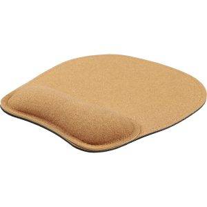 Tapis de souris brun personnalisable avec logo