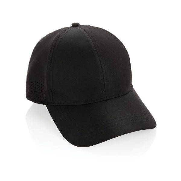 The Impact AWARE™ RPET 6 panel sports cap offers personnalisable