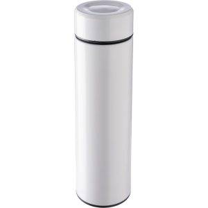 Thermos 425 ml blanc personnalisable avec logo