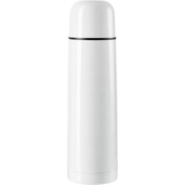 Thermos 500 ml blanc personnalisable avec logo