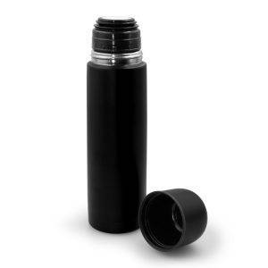 Thermos 500 ml Olympe noir personnalisable avec logo