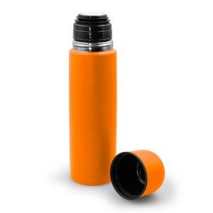 Thermos 500 ml Olympe orange personnalisable avec logo
