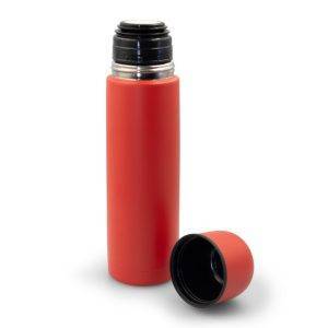 Thermos 500 ml Olympe rouge personnalisable avec logo