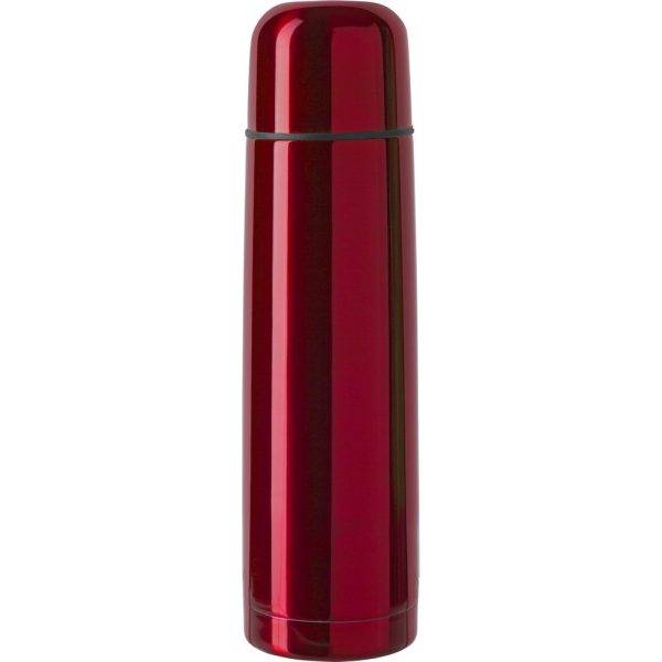 Thermos 500 ml rouge personnalisable avec logo