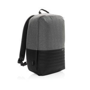 This Swiss Peak AWARE™ 15.6" laptop backpack with personnalisable – réf. P763.132