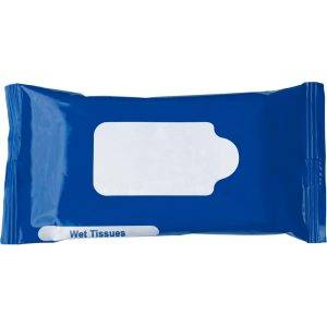 Tissus bleu personnalisable avec logo