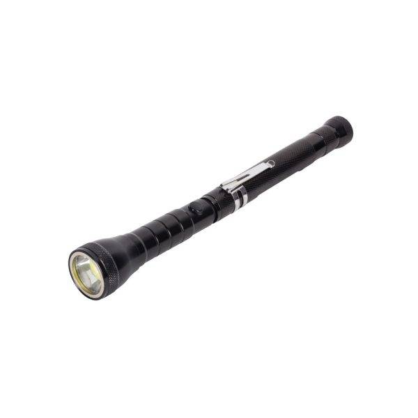 Torche COB | Scout noir personnalisable avec logo