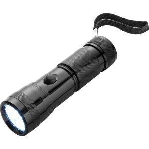 Torche de poche, 14 LED noir personnalisable avec logo
