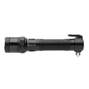 Torche de voiture en aluminium recyclé RCS Gear X noir personnalisable