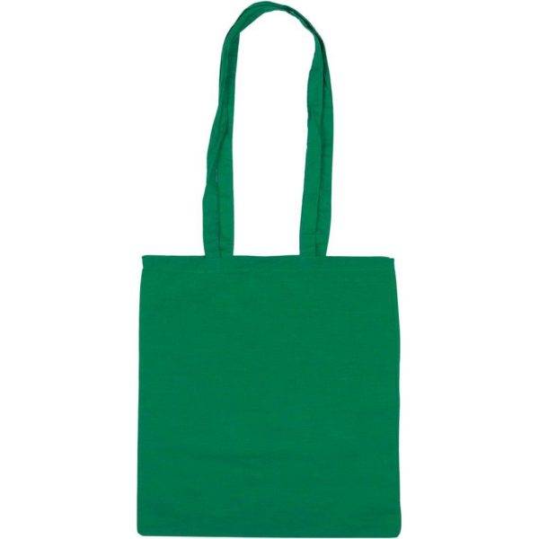 Tote bag, coton vert personnalisable avec logo