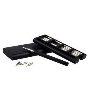 Tournevis, 24 pièces | Charlotte noir personnalisable avec logo