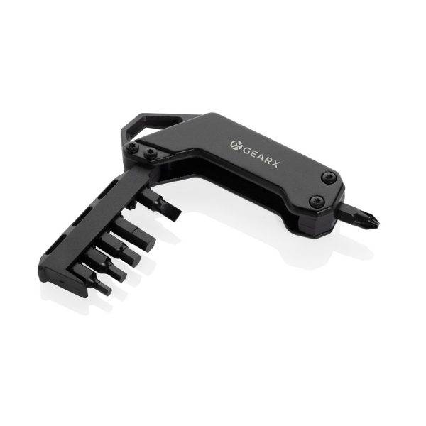 Tournevis Gear X noir personnalisable avec logo