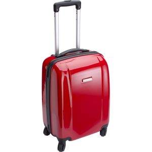 Trolley rouge personnalisable avec logo