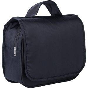 Trousse de maquillage noir personnalisable avec logo