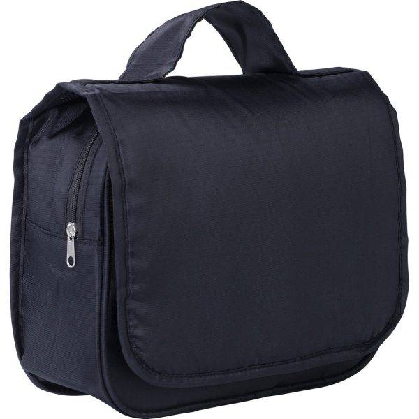 Trousse de maquillage noir personnalisable avec logo