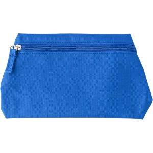 Trousse de toilette bleu personnalisable avec logo – réf. V8497-11