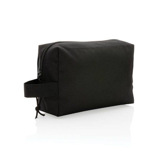 Trousse de toilette en rPET Impact AWARE™ noir personnalisable