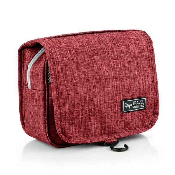 Trousse de toilette | Gloria bordeaux personnalisable avec logo