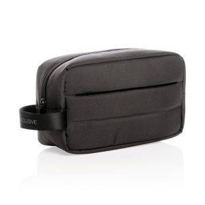 Trousse de toilette Impact en rPET AWARE™ noir personnalisable