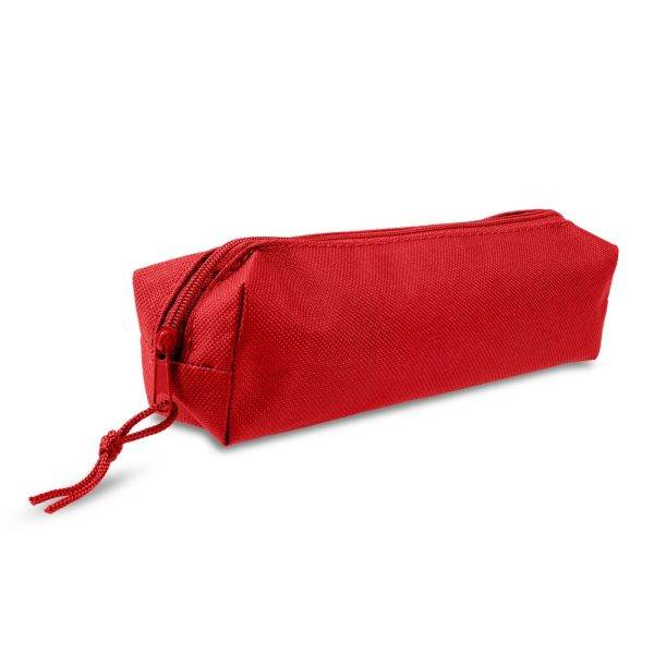 Trousse Edelmira rouge personnalisable avec logo