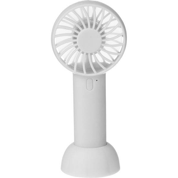 Ventilateur de poche blanc personnalisable avec logo
