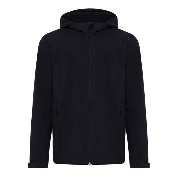 Veste homme soft shell en polyester recyclé IQONIQ personnalisable