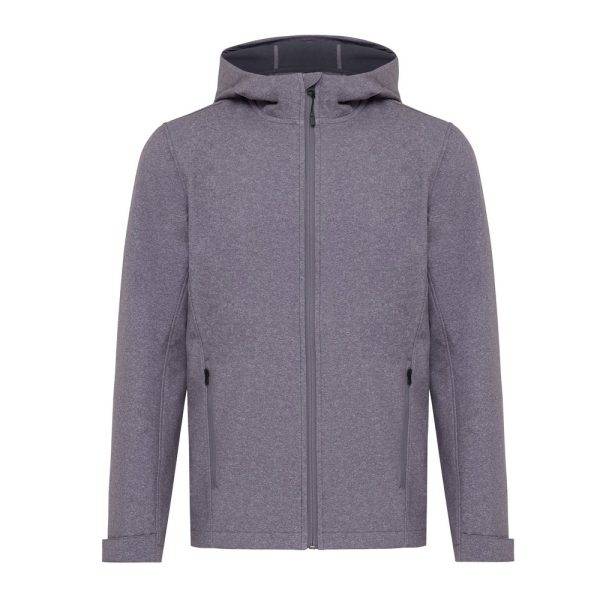 Veste homme soft shell en polyester recyclé IQONIQ personnalisable – réf. T1700.028.M