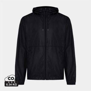 Veste légère en polyester recyclé IQONIQ Logan noir personnalisable – réf. T9701.001.XXS