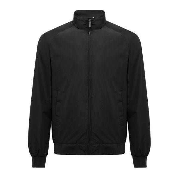 Veste urbaine en polyester recyclé IQONIQ Odin black personnalisable