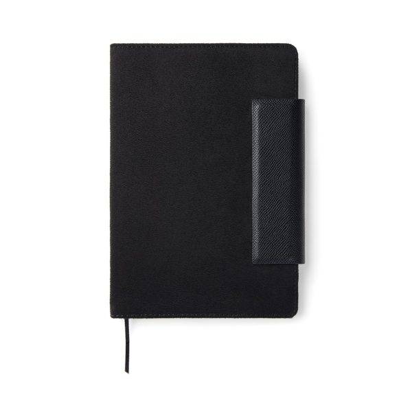 VINGA Carnet de notes GRS Marlow czarny personnalisable avec logo