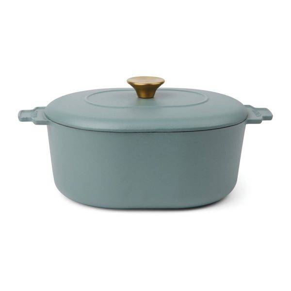 VINGA Cocotte 4L Monte heritage bleu personnalisable avec logo
