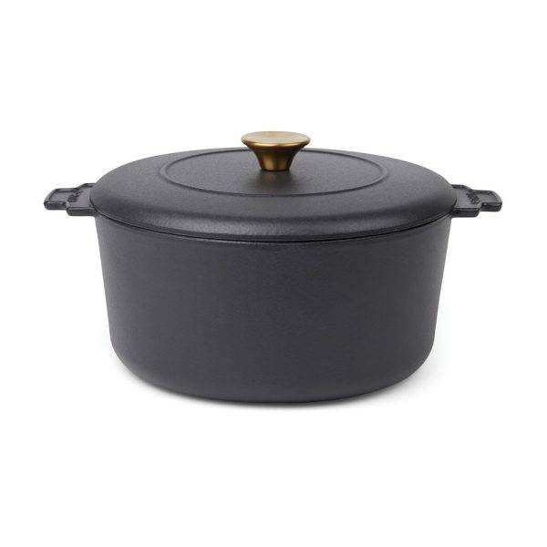 VINGA Cocotte 5.5 L Monte heritage noir personnalisable avec logo