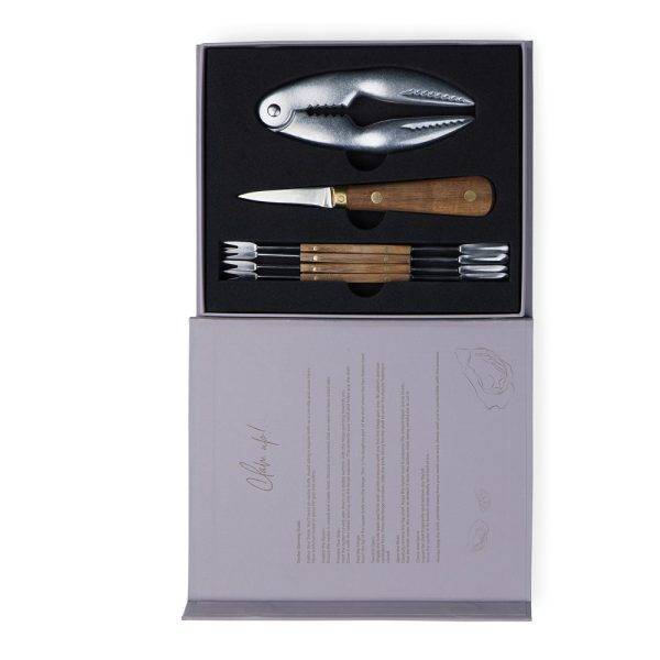 VINGA Histoire des fruits de mer gris personnalisable avec logo