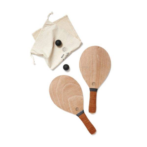 Vinga Jeu de tennis sur la plage Colos brun personnalisable avec logo