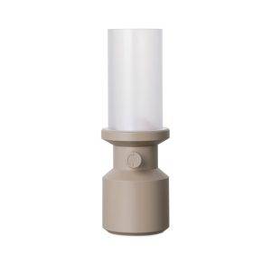 VINGA Lampe de table Niori RCS beżowy personnalisable avec logo