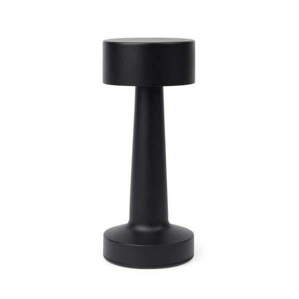 VINGA Lampe en ABS recyclé RCS Maris noir personnalisable avec logo
