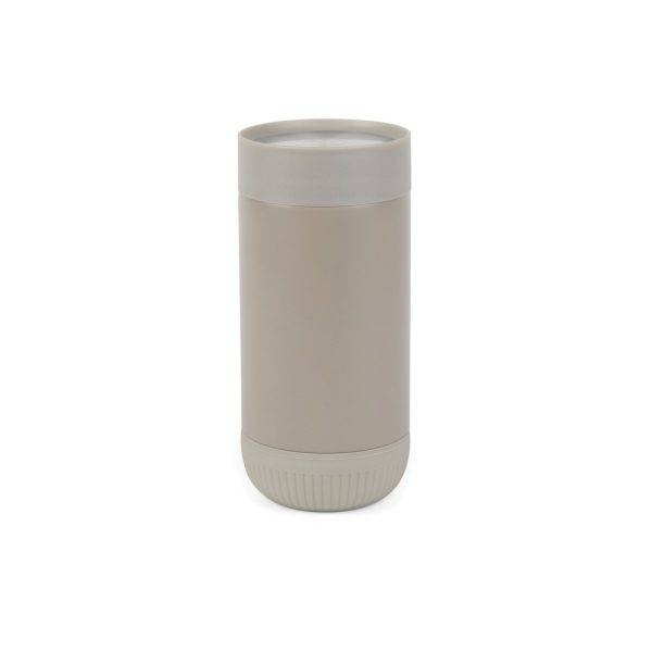 VINGA Mug 350ml en acier inoxydable RCS Eris gris personnalisable – réf. VG574-19