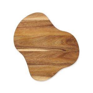 VINGA Planche de service L Veia brun personnalisable avec logo