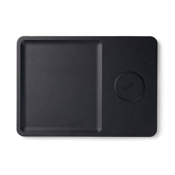 VINGA Plateau organisateur avec chargeur de bureau personnalisable