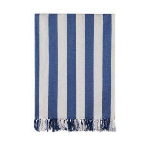 VINGA Serviette hammam XXL Ornos GRS blue, white personnalisable