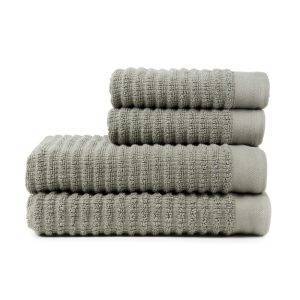 VINGA Set de 4 serviettes Landro vert personnalisable avec logo